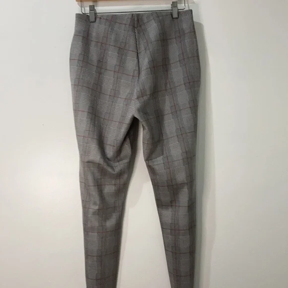 NWT Zara plaid straight leg pants large - Picture 2 of 6